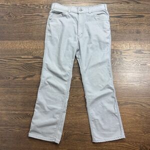Levis With A Skosh More Room Jeans Mens 31x29 Gray Light Wash Relaxed Straight